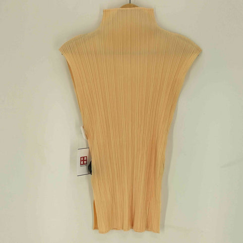 プリーツプリーズイッセイミヤケ PLEATS PLEASE ISSEY MIYAKE 90S プリ―ス ノースリーブ トップス レディース FREE