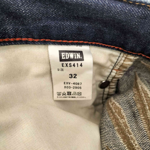 エドウィン EDWIN Exclusive Vintage 羽根刺繍 デニムパンツ Y2K メンズ 32