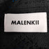 MALENKII 半袖 カットワーク シャツ メンズ