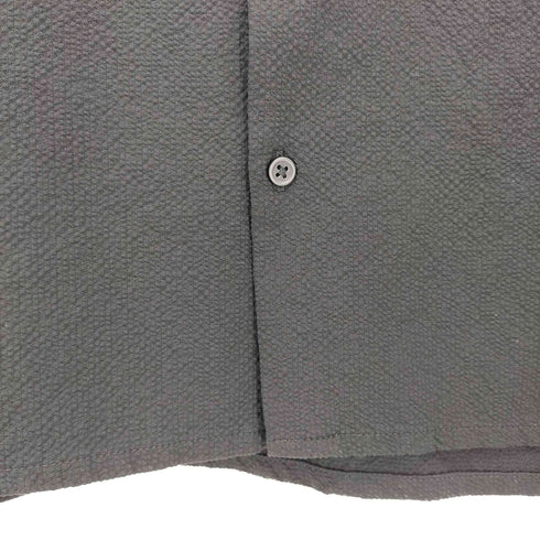 ザラ ZARA シアサッカー 半袖 シャツ メンズ import:M