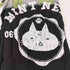 MINT NEKO プリント ブロックチェック柄 ストール レディース