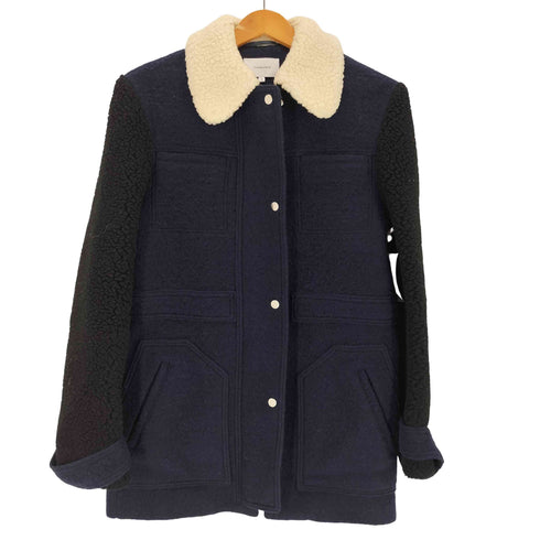 カルヴェン CARVEN ウールランチジャケット レディース 36