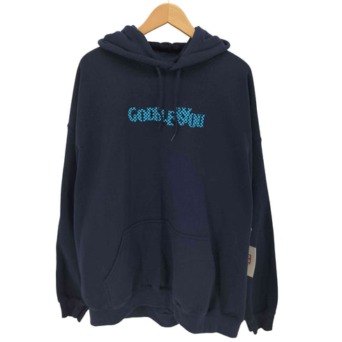 イグザンプル EXAMPLE GOD BLESS YOU Checkerboard Slide Logo Hoodie メンズ JPN:XXL