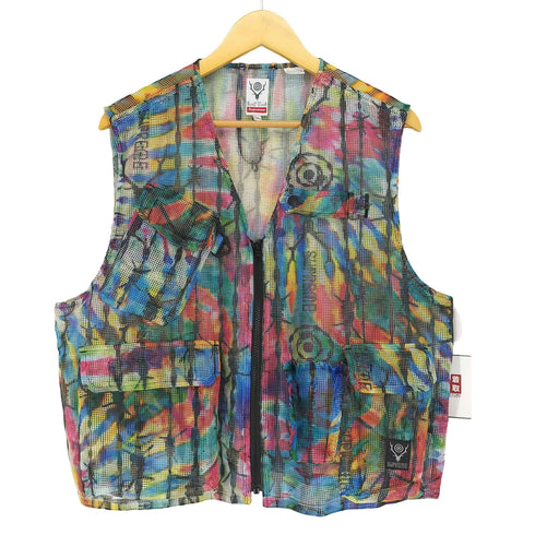 シュプリーム Supreme 21SS Bush Vest Multi メンズ M