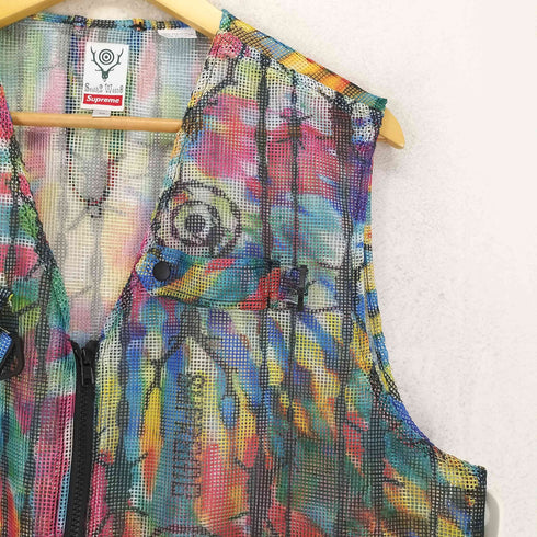 シュプリーム Supreme 21SS Bush Vest Multi メンズ M