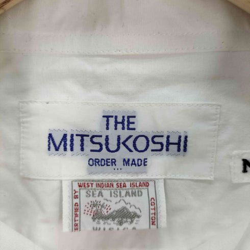THE MITSUKOSHI SEA ISLAND コットンシャツ メンズ