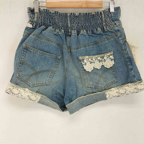 somari imagination レースデザインデニムショートパンツ レディース JPN:M