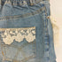 somari imagination レースデザインデニムショートパンツ レディース JPN:M