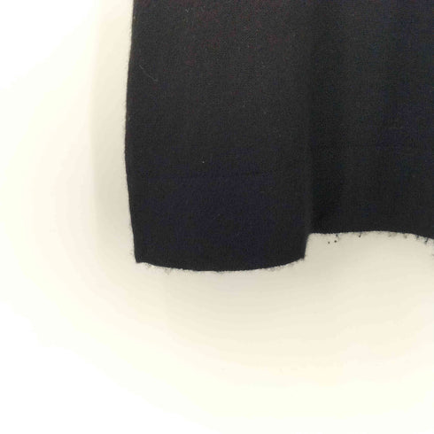 COSH カシミヤ100% 半袖クルーネックニット elegance レディース LL
