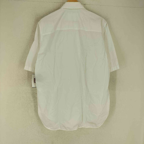 ジルサンダー JIL SANDER MADE IN ITALY 比翼 半袖 ポケットシャツ メンズ 37