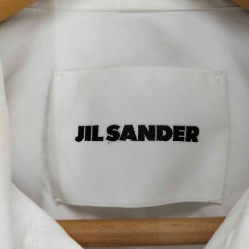 ジルサンダー JIL SANDER MADE IN ITALY 比翼 半袖 ポケットシャツ メンズ 37