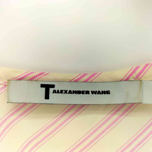 ティーバイアレキサンダーワン T by Alexander Wang ストライプキャミワンピース レディース 0
