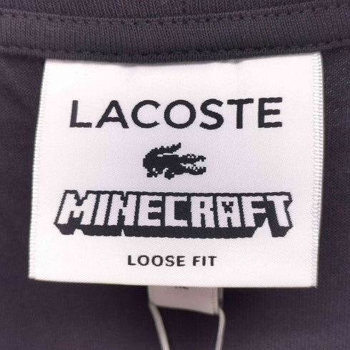 ラコステ LACOSTE LOOSE FIT ゲーム コラボ プリント Tシャツ メンズ import:XL