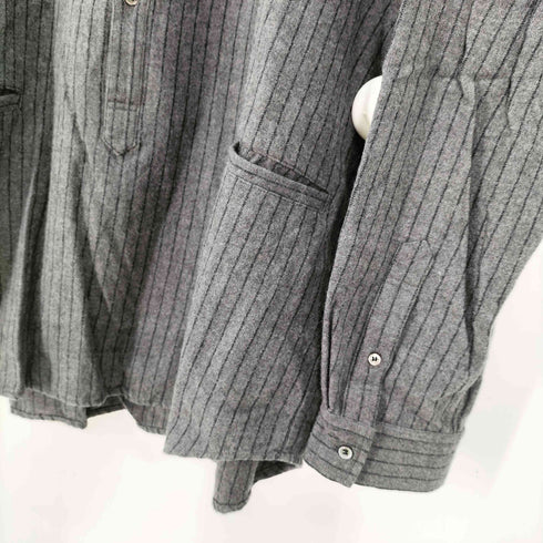ネストローブコンフェクト nest Robe CONFECT ウールプルオーバーバンドカラーシャツ&ウールワークパンツ セットアップ メンズ JPN:4