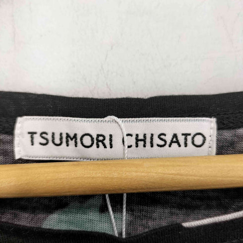 ツモリチサト TSUMORI CHISATO 総柄 半袖 ワンピース レディース JPN:2