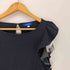 ブルーレーベルクレストブリッジ BLUE LABEL CRESTBRIDGE チェックフリルスリーブ トップス レディース 38