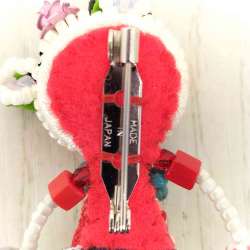 アルベロベロ OLLEBOREBLA オレボレブラ サングラス ブタさん お出かけ ビーズ ラインストーン ブローチ レディース
