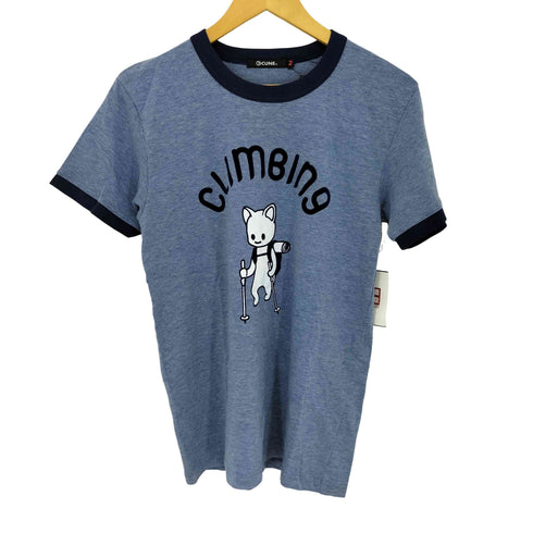 キューン CUNE CLUB RINGER T-Shirt STOMACH リンガーTシャツ レディース JPN:2