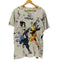 キャラクタープリント クルーネック 半袖Tシャツ メンズ L