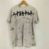 キャラクタープリント クルーネック 半袖Tシャツ メンズ L