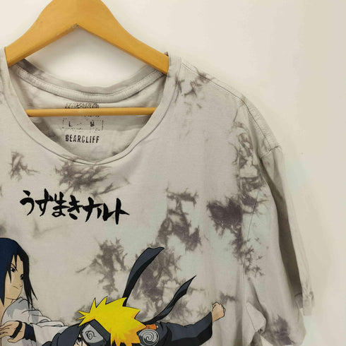 キャラクタープリント クルーネック 半袖Tシャツ メンズ L