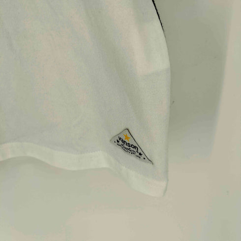 バンソン VANSON ナンバリングプリント 七分丈 フットボールTシャツ メンズ import:M
