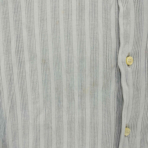 ジョルジオアルマーニ Giorgio Armani 80s-90s レーヨン混 ストライプシャツ メンズ 39