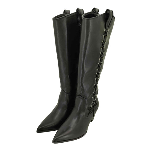 レイビームス Ray BEAMS 25AW レースアップ ウエスタン ブーツ レディース JPN:24.5