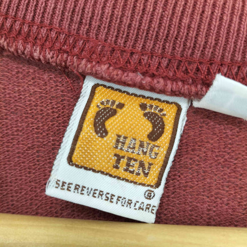ハンテン HANG TEN USA製 リブラインTシャツ メンズ JPN:L