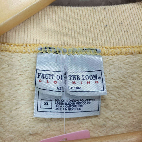 フルーツオブザルーム FRUIT OF THE LOOM ラグラン ブランク スウェット メンズ JPN:XL