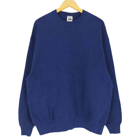 ビーブイディー B.V.D MADE IN USA クルーネック ブランク スウェット メンズ JPN:XL