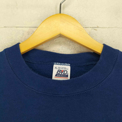 ビーブイディー B.V.D MADE IN USA クルーネック ブランク スウェット メンズ JPN:XL