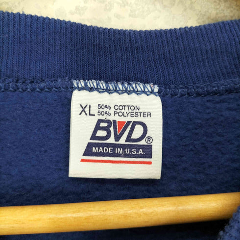 ビーブイディー B.V.D MADE IN USA クルーネック ブランク スウェット メンズ JPN:XL