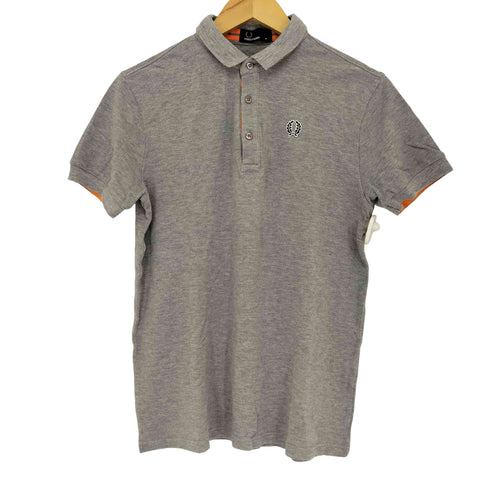 フレッドペリー FRED PERRY 日本製 刺繍ロゴ ポロシャツ メンズ JPN:M