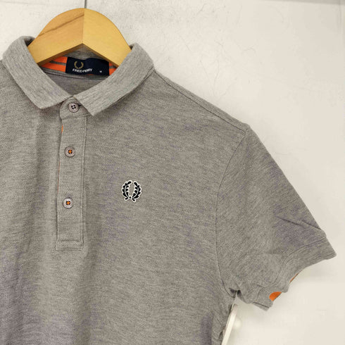 フレッドペリー FRED PERRY 日本製 刺繍ロゴ ポロシャツ メンズ JPN:M