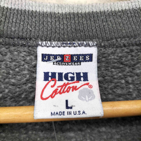 ジャージーズ JERZEES MADE IN USA クルーネック ブランク スウェット HIGH COTTON メンズ JPN:L