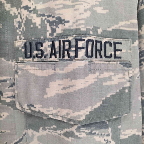 ユーエスエアフォース U.S AIR FORCE デジカモ リップストップ ユーティリティージャケット メンズ