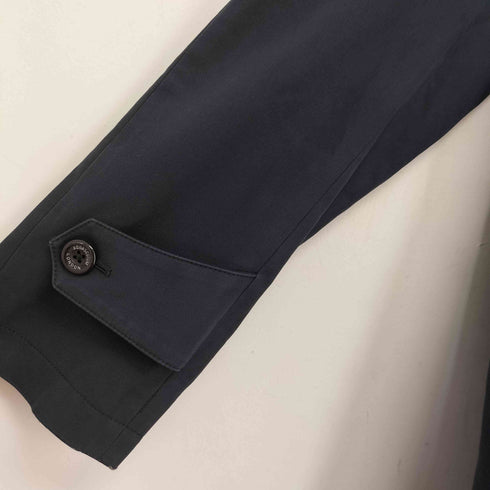 アクアスキュータム AQUASCUTUM 日本製 ライナー付き 比翼 ステンカラー コート バルカマーンコート メンズ 38