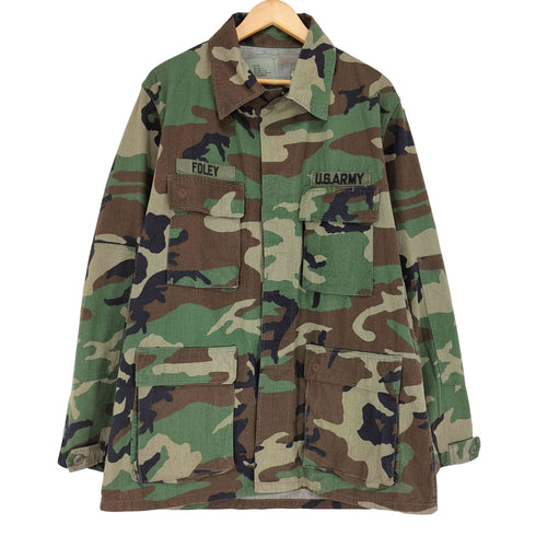 ユーエスアーミー U.S. ARMY カモフラ ミリタリージャケット メンズ LARGE/LONG