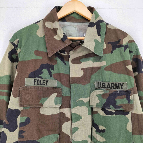 ユーエスアーミー U.S. ARMY カモフラ ミリタリージャケット メンズ LARGE/LONG