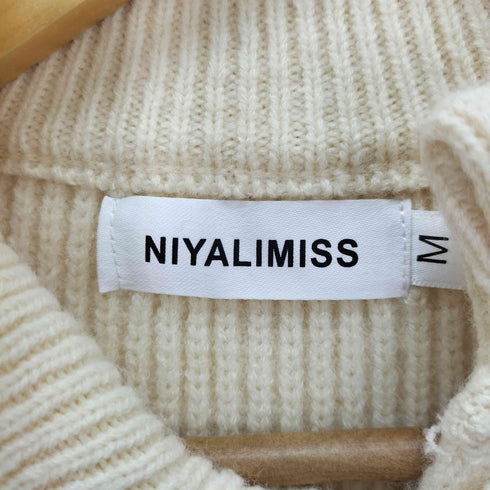 NIYALIMISS チャイナボタンデザインプルオーバーニット レディース JPN:M