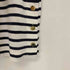 プチバトー PETIT BATEAU ボートネック サイドボタン バスクシャツ レディース import:S