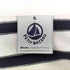 プチバトー PETIT BATEAU ボートネック サイドボタン バスクシャツ レディース import:S