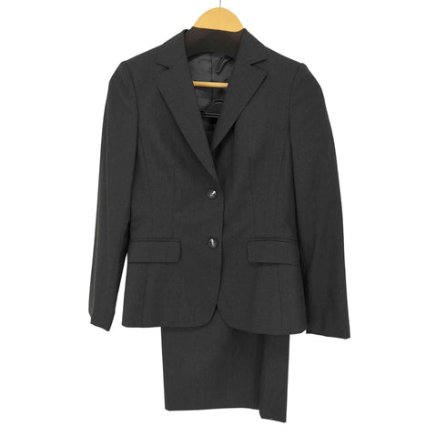 ダックスロンドン DAKS LONDON カシミア混 2Bテーラード セットアップ レディース 上36/下38