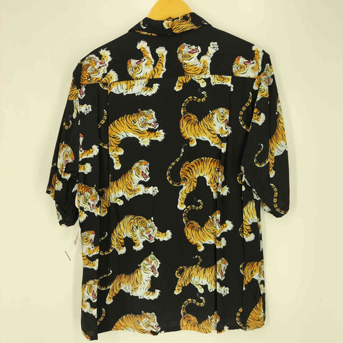 ワコマリア WACKO MARIA THE GUILTY PARTIES TIM LEHI コラボ 24SS HAWAIIAN S/S SHIRT 虎 レーヨン100% アロハシャツ メンズ import:S