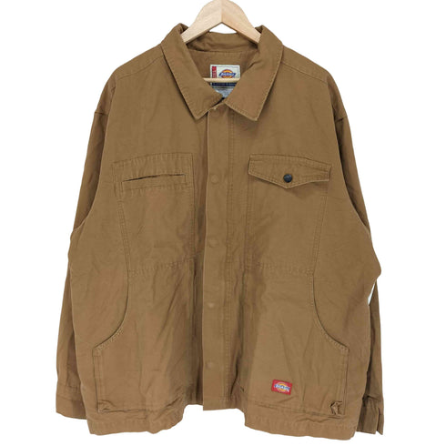 ディッキーズ Dickies 比翼ワークシャツジャケット BIG SIZE メンズ 3XL
