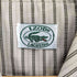 アイゾッドラコステ IZOD LACOSTE ナイロン混 ストライプ ジップアップジャケット メンズ 160-170