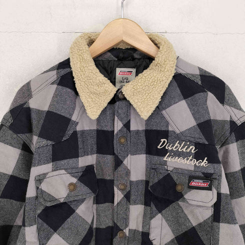 ディッキーズ Dickies バッファローチェック ワークシャツジャケット メンズ JPN:L