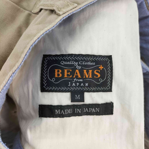 ビームスジャパン BEAMS JAPAN PLUS 2 Pleats Tapered Twill 2プリーツ チノ トラウザーズ メンズ JPN:M