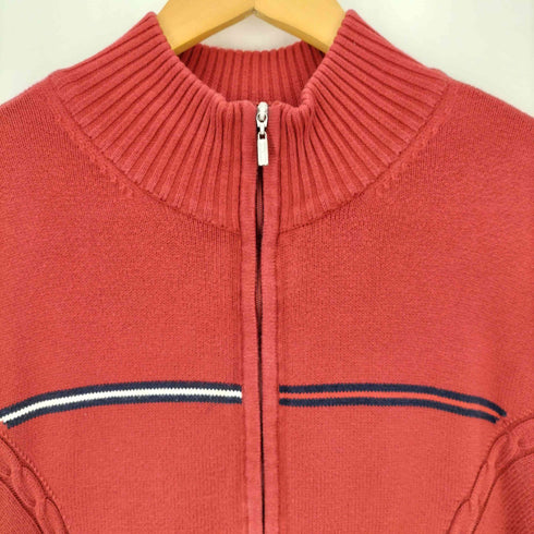 トミーヒルフィガー TOMMY HILFIGER コットン ドライバーズニット メンズ import:XXL